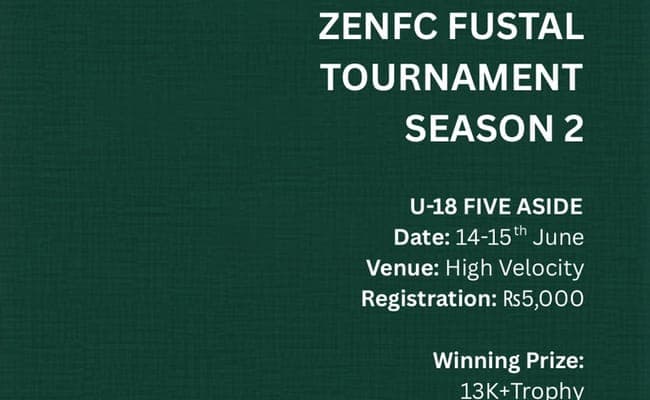 Zen Fc Futsal Tournament